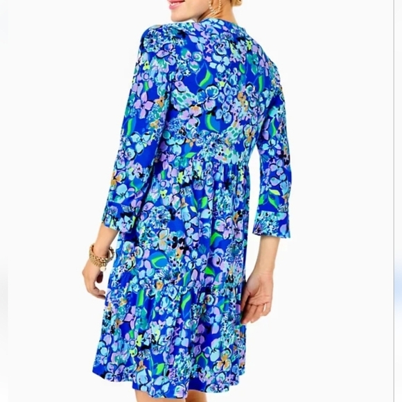 Lilly Pulitzer Alaina dress in blue size medium - Picture 10 of 10